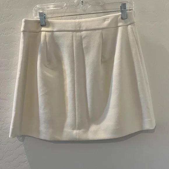 Express White and black NWT size 10 mini skirt zipper down front Y2K - Picture 5 of 5